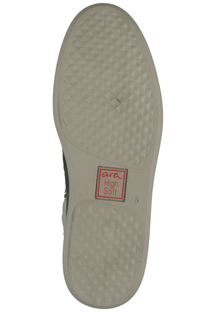 ara Stiefelette Veloursleder Dunkelgrün