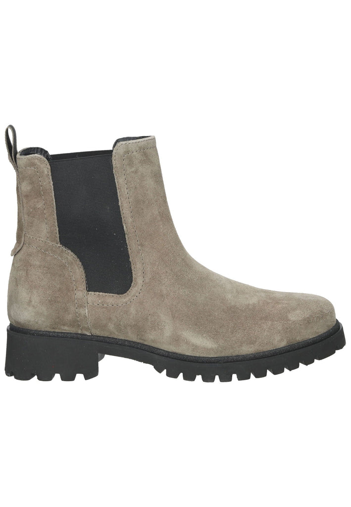 ara Stiefelette Veloursleder Dunkelgrün