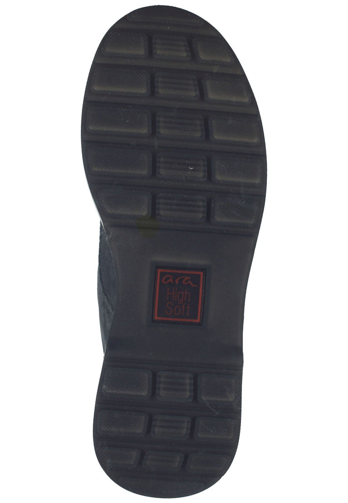 ara Stiefelette Veloursleder Graphit