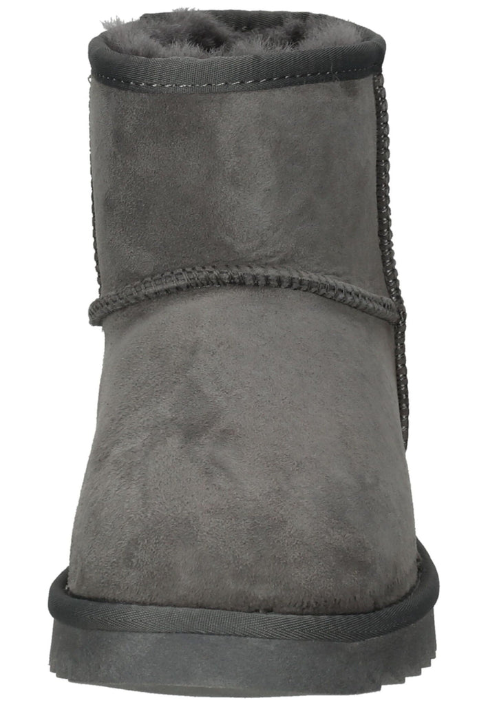 ara Stiefelette Veloursleder Grau Warmfutter