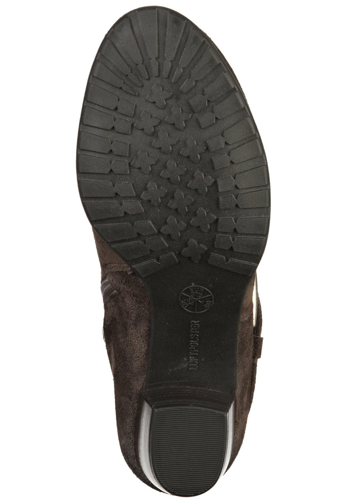 ara Stiefelette Veloursleder Lava