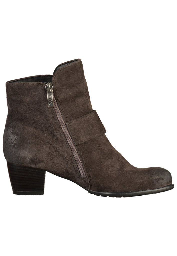 ara Stiefelette Veloursleder Lava