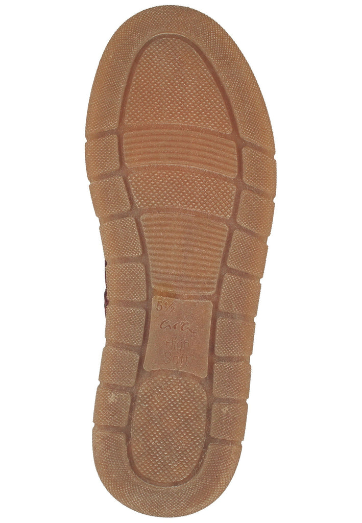 ara Stiefelette Veloursleder Marrone