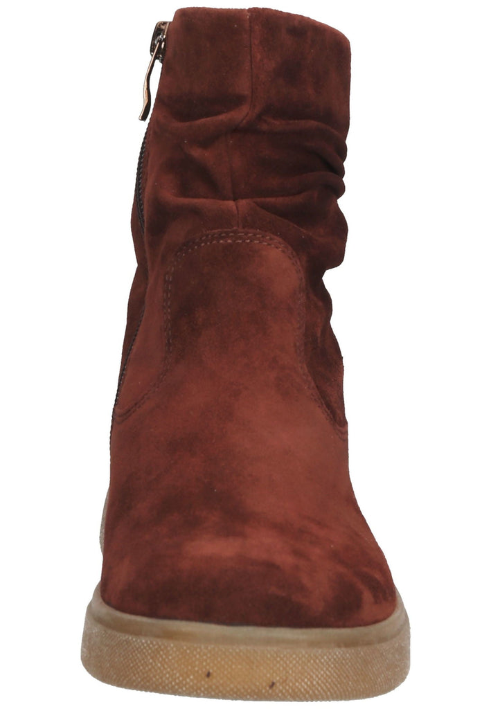 ara Stiefelette Veloursleder Marrone