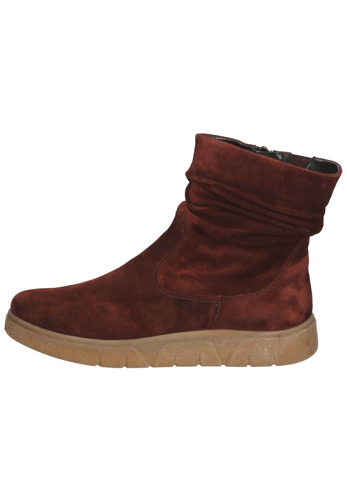 ara Stiefelette Veloursleder Marrone