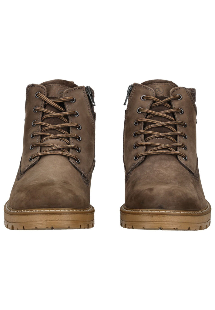 ara Stiefelette Veloursleder Marrone Warmfutter