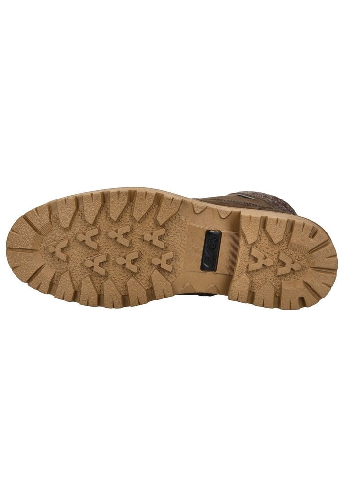 ara Stiefelette Veloursleder Marrone Warmfutter