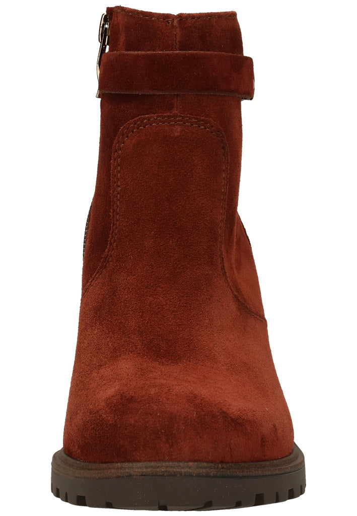 ara Stiefelette Veloursleder Marrone Warmfutter