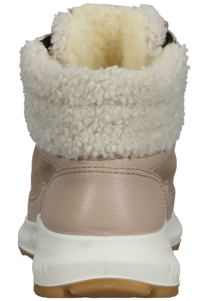 ara Stiefelette Veloursleder Nude Warmfutter