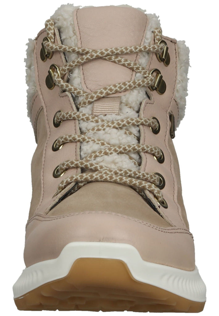 ara Stiefelette Veloursleder Nude Warmfutter