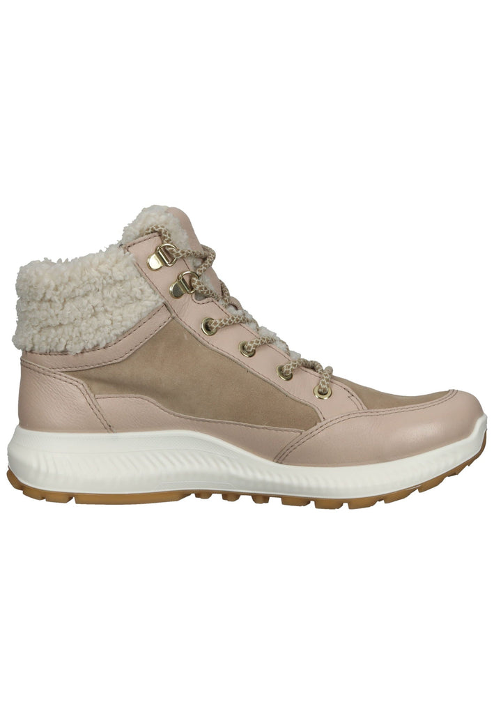 ara Stiefelette Veloursleder Nude Warmfutter