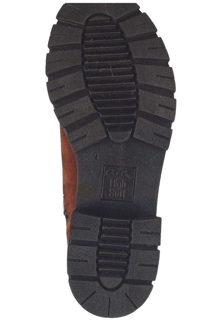 ara Stiefelette Veloursleder Nut