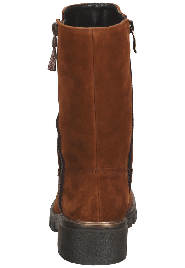 ara Stiefelette Veloursleder Nut