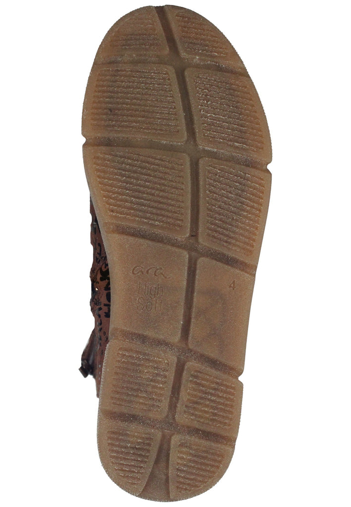 ara Stiefelette Veloursleder Nut