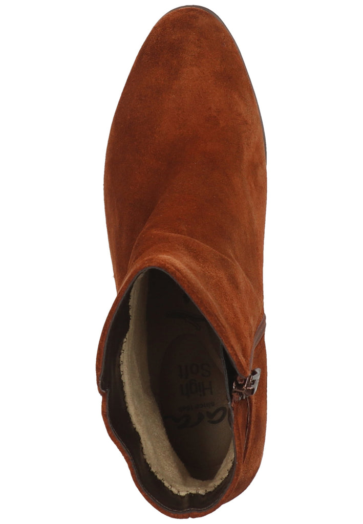 ara Stiefelette Veloursleder Nut