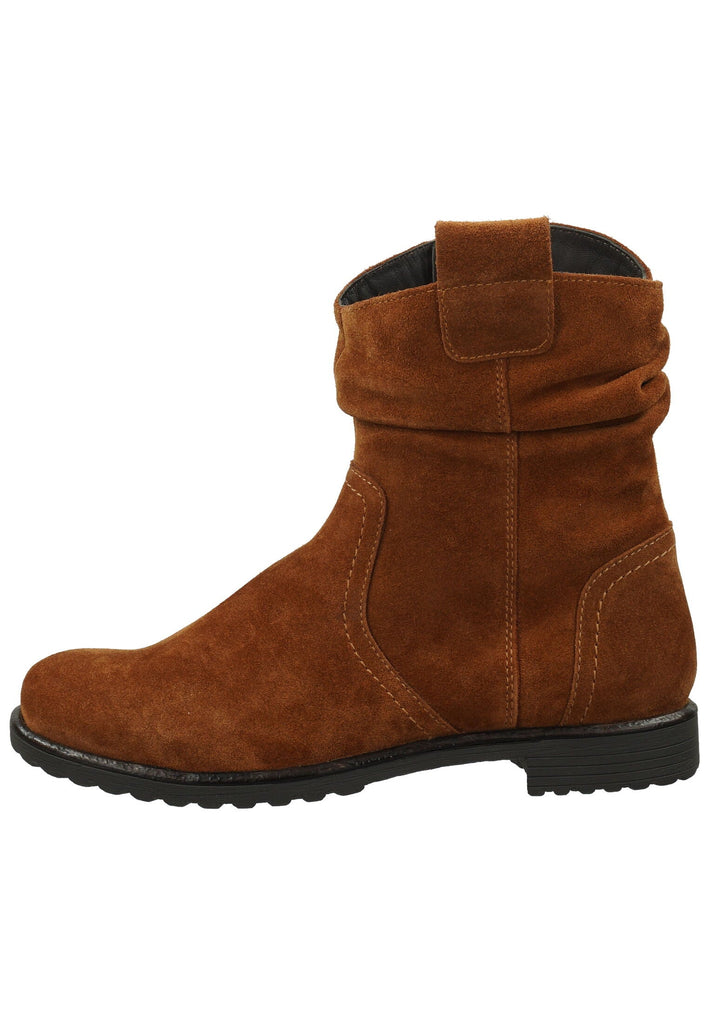 ara Stiefelette Veloursleder Nut Warmfutter