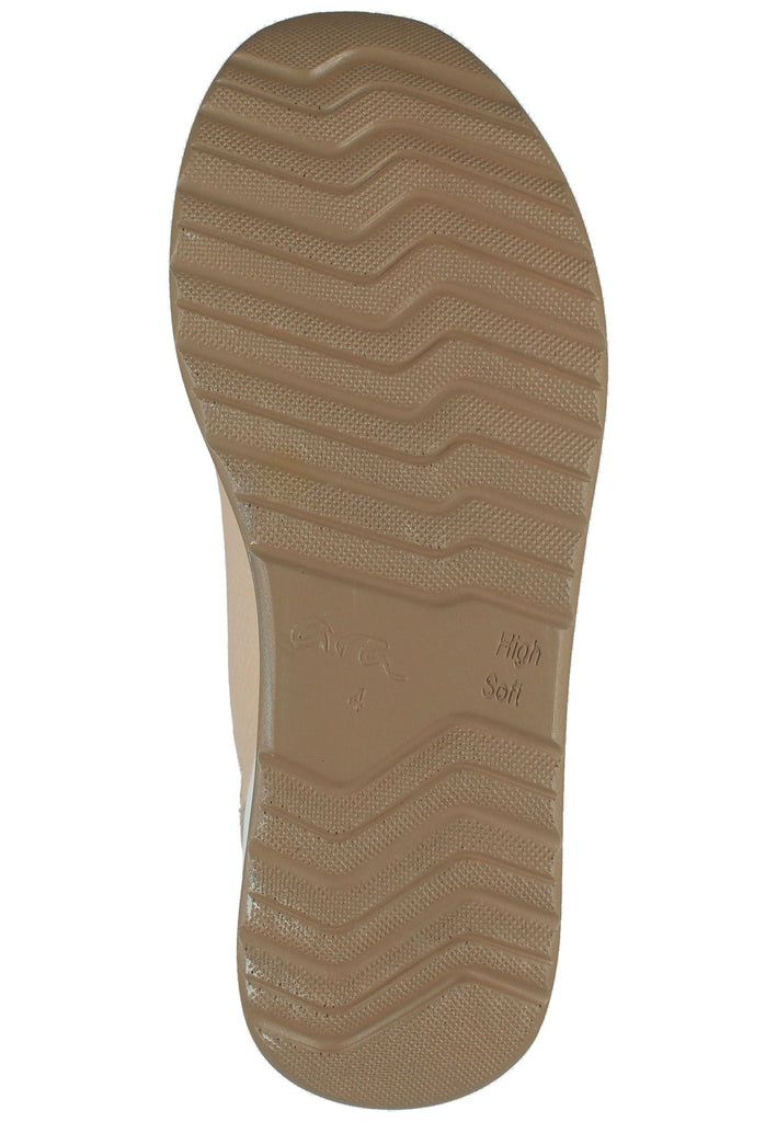 ara Stiefelette Veloursleder Sand