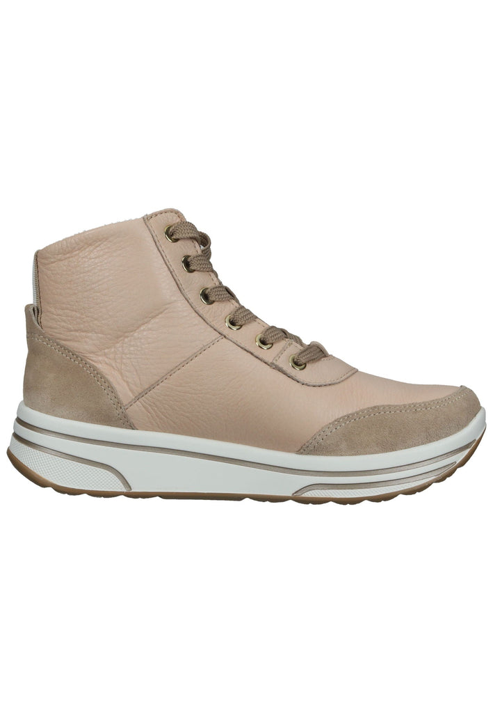 ara Stiefelette Veloursleder Sand