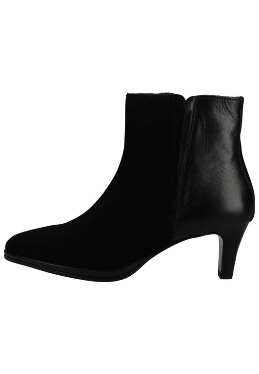 ara Stiefelette Veloursleder Schwarz