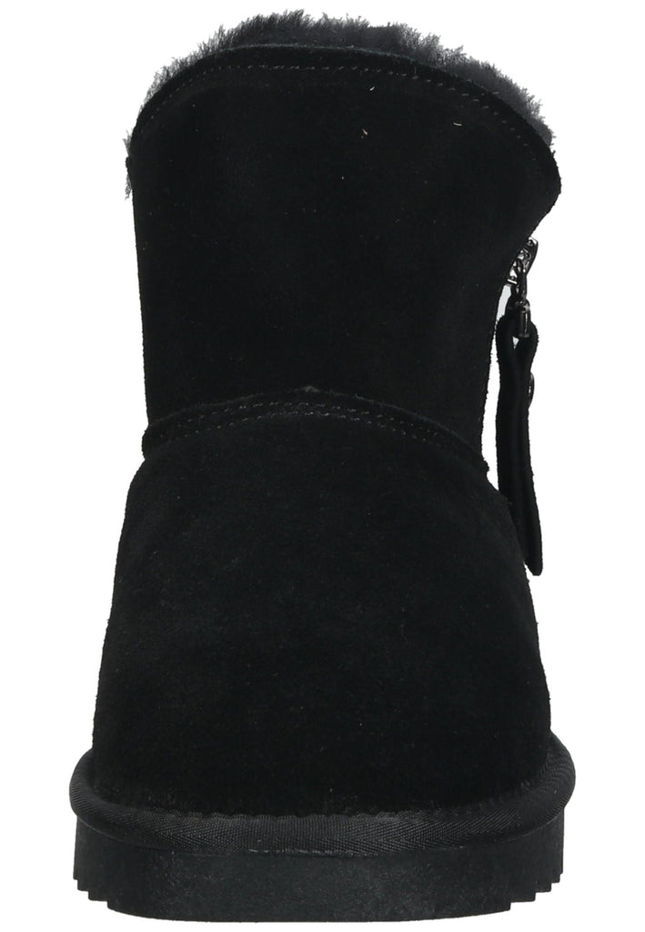 ara Stiefelette Veloursleder Schwarz Warmfutter