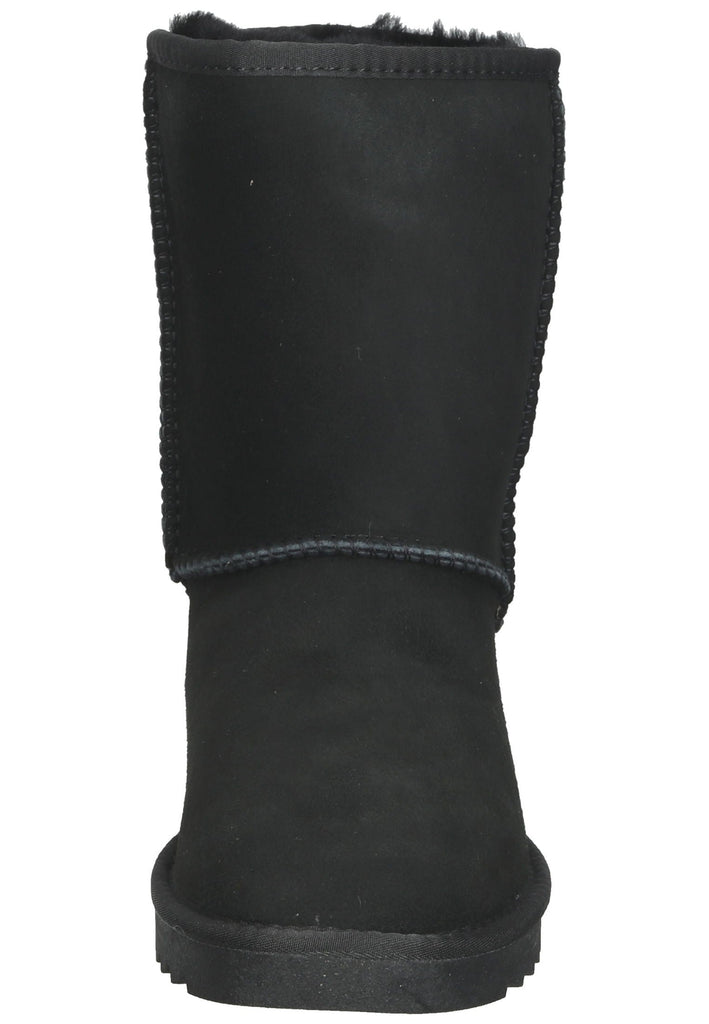 ara Stiefelette Veloursleder Schwarz Warmfutter
