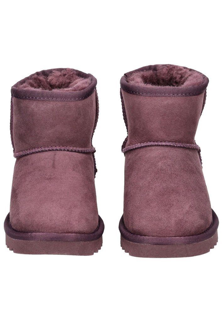 ara Stiefelette Veloursleder/Textil Burgundy Warmfutter