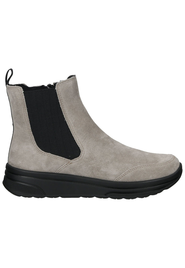 ara Stiefelette Veloursleder/Textil Dunkelbeige