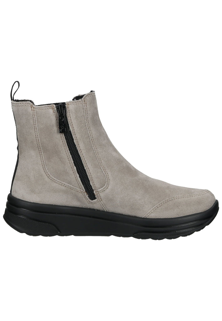 ara Stiefelette Veloursleder/Textil Dunkelbeige