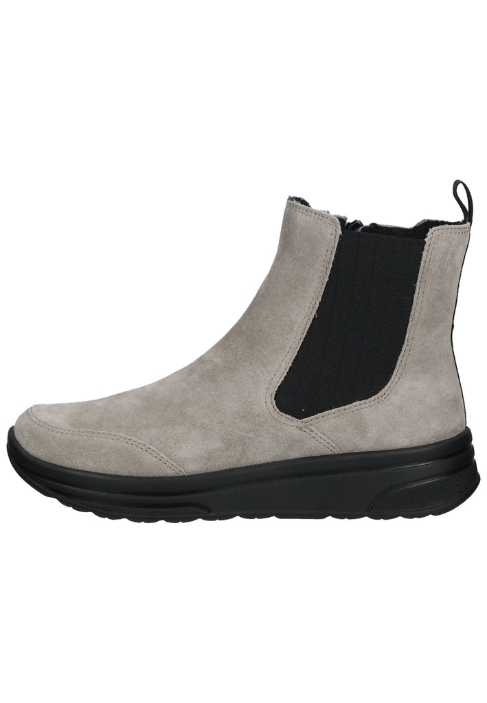 ara Stiefelette Veloursleder/Textil Dunkelbeige