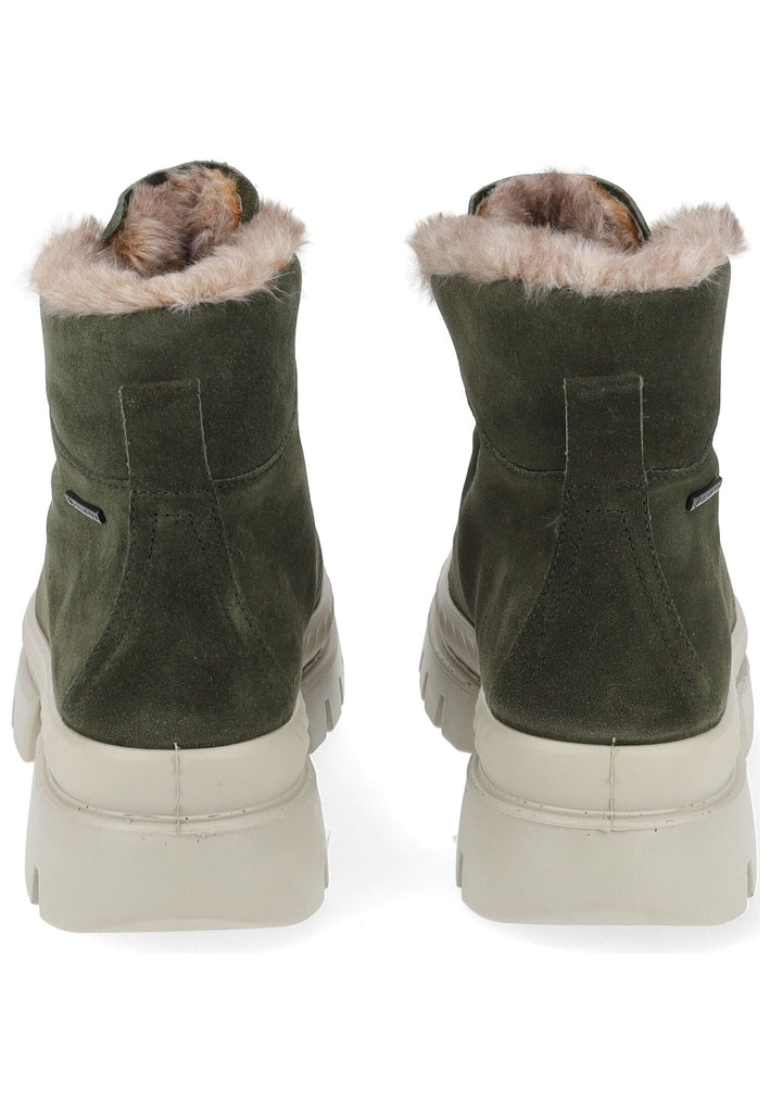 ara Stiefelette Veloursleder/Textil Forest Warmfutter