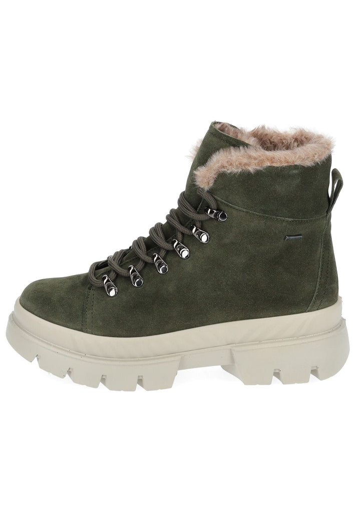 ara Stiefelette Veloursleder/Textil Forest Warmfutter