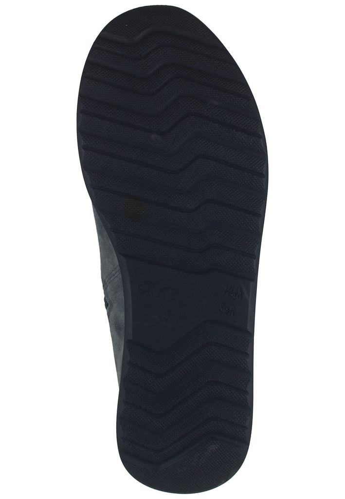 ara Stiefelette Veloursleder/Textil Graphit