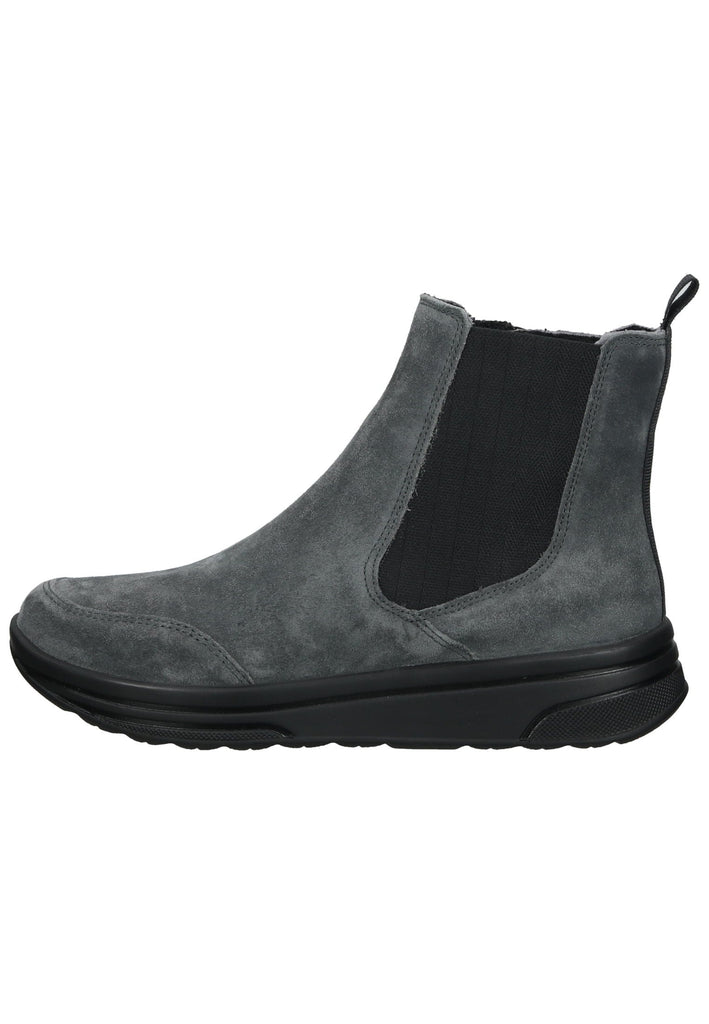 ara Stiefelette Veloursleder/Textil Graphit
