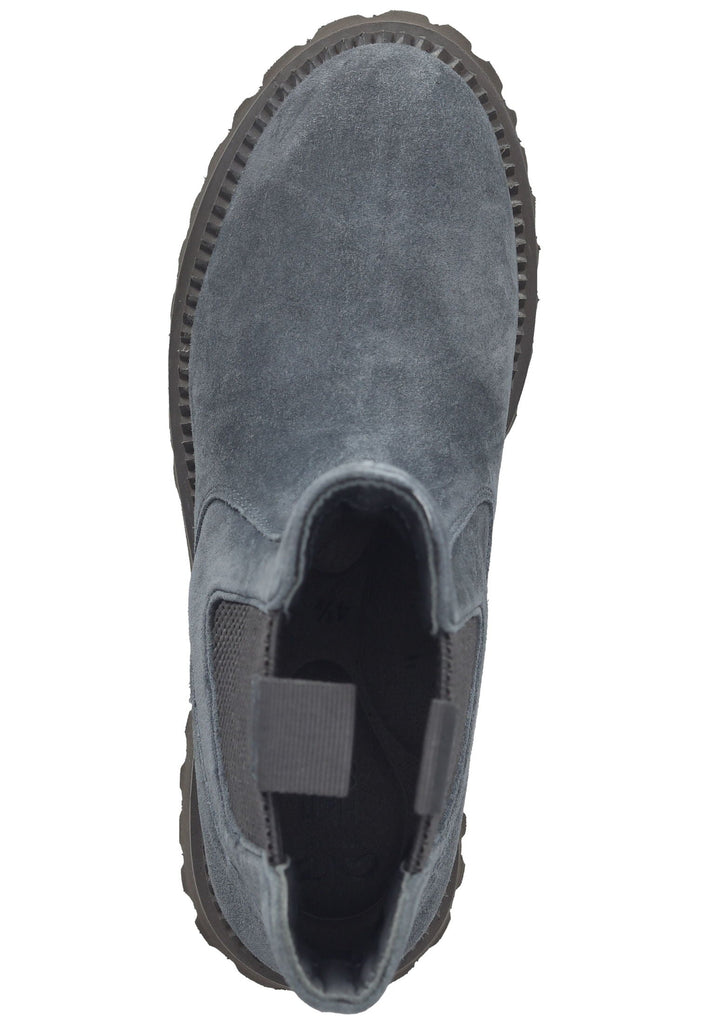 ara Stiefelette Veloursleder/Textil Grau