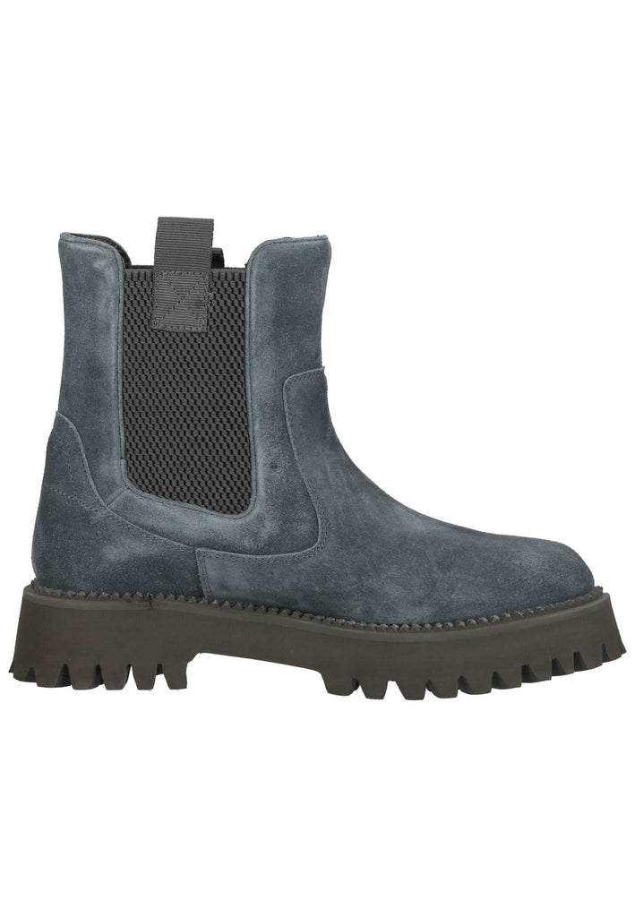 ara Stiefelette Veloursleder/Textil Grau