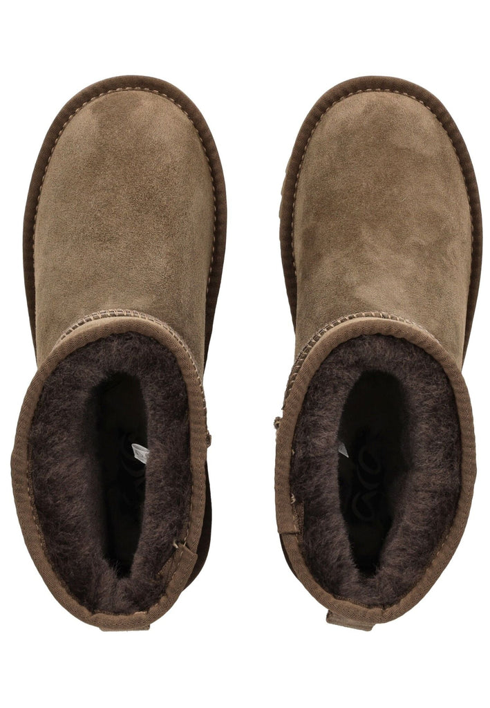 ara Stiefelette Veloursleder/Textil Sesam Warmfutter