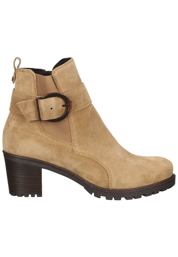 ara Stiefelette Veloursleder Toffee Warmfutter