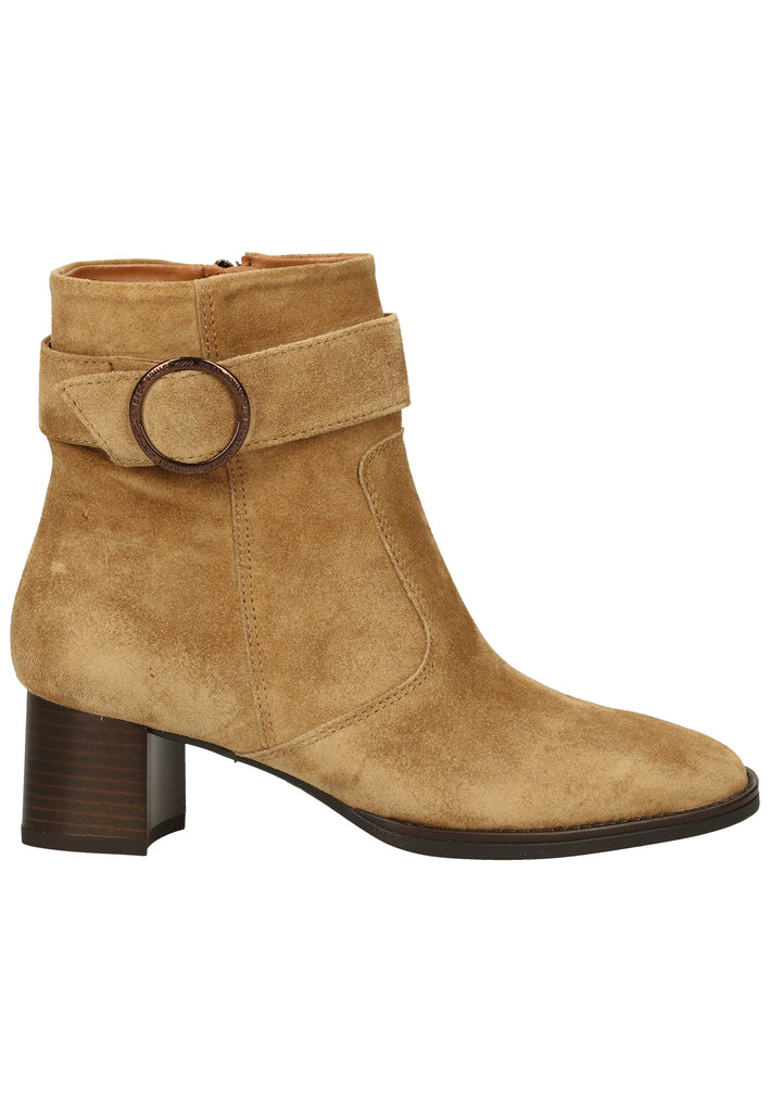 ara Stiefelette Veloursleder Toffee Warmfutter