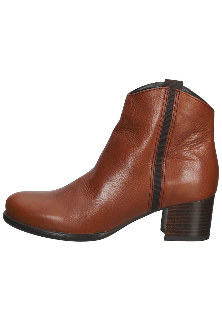 Stiefeletten ara Stiefelette Glattleder Cognac