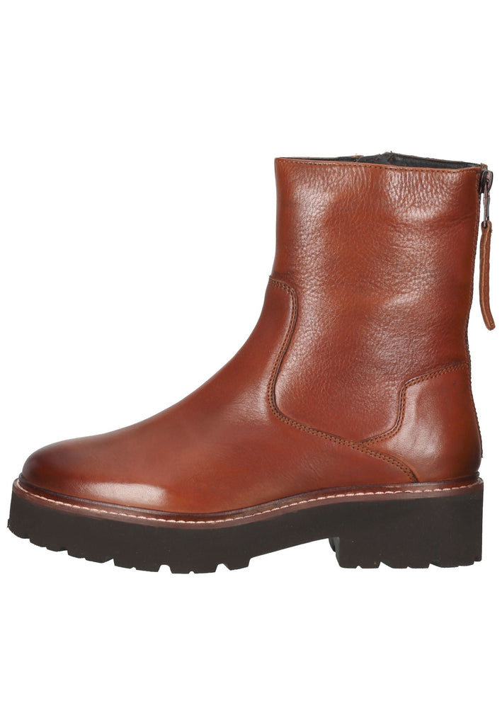Stiefeletten ara Stiefelette Glattleder Cognac