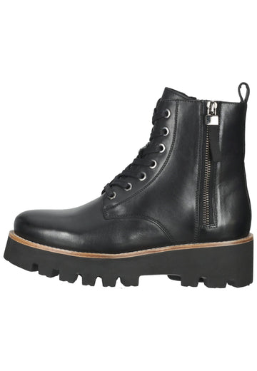 Stiefeletten ara Stiefelette Glattleder Schwarz