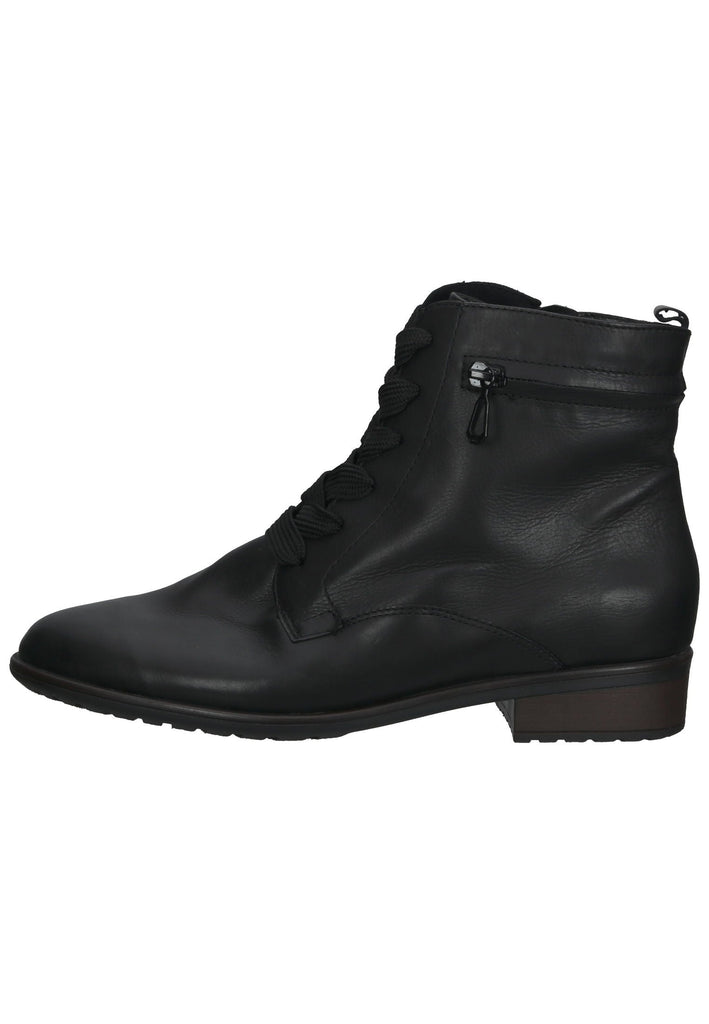 Stiefeletten ara Stiefelette Glattleder Schwarz