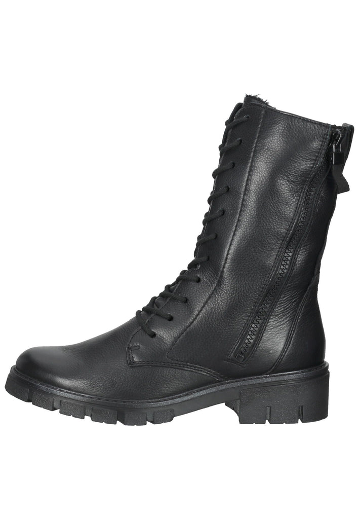 Stiefeletten ara Stiefelette Glattleder Schwarz Warmfutter