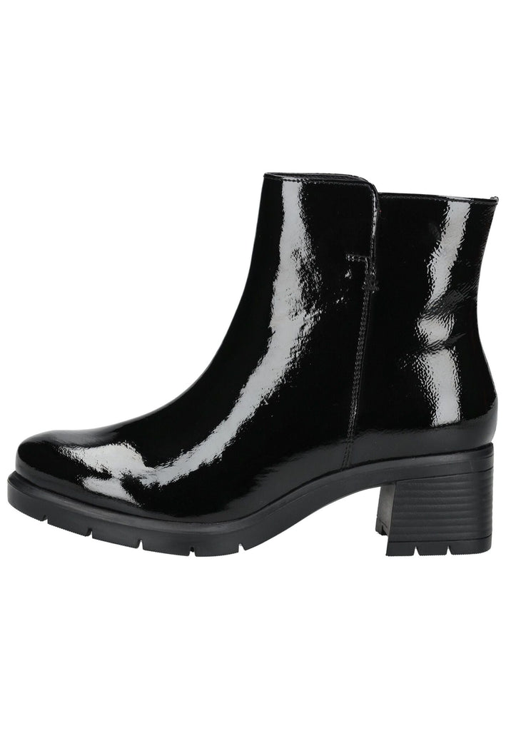 Stiefeletten ara Stiefelette Leder Schwarz Lack