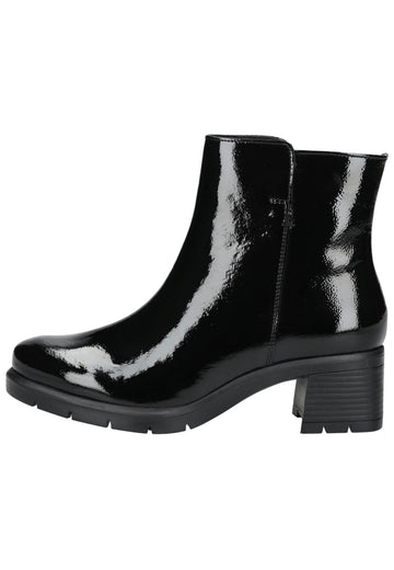 Stiefeletten ara Stiefelette Leder Schwarz Lack