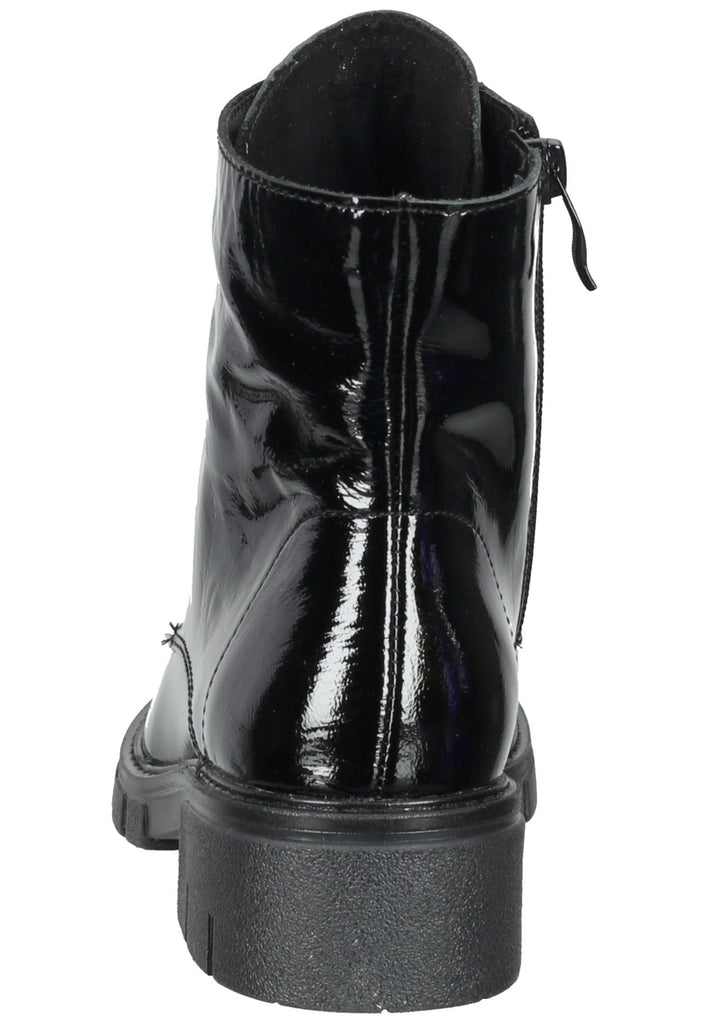 Stiefeletten ara Stiefelette Leder Schwarz Lack