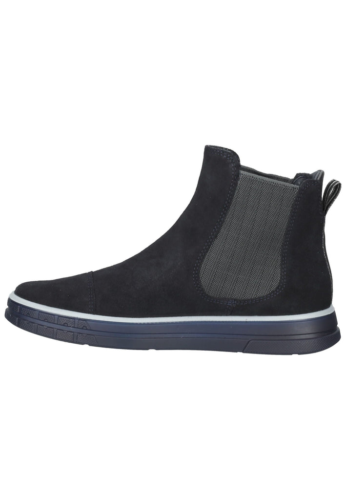 Stiefeletten ara Stiefelette Veloursleder Blau/Grau