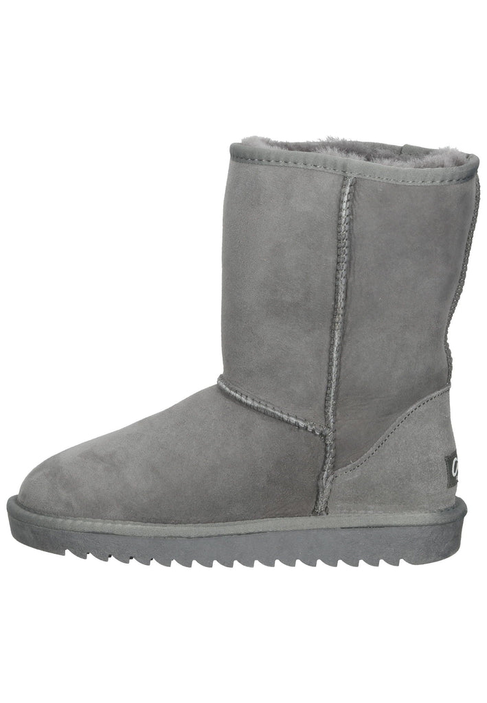 Stiefeletten ara Stiefelette Veloursleder Grau Warmfutter