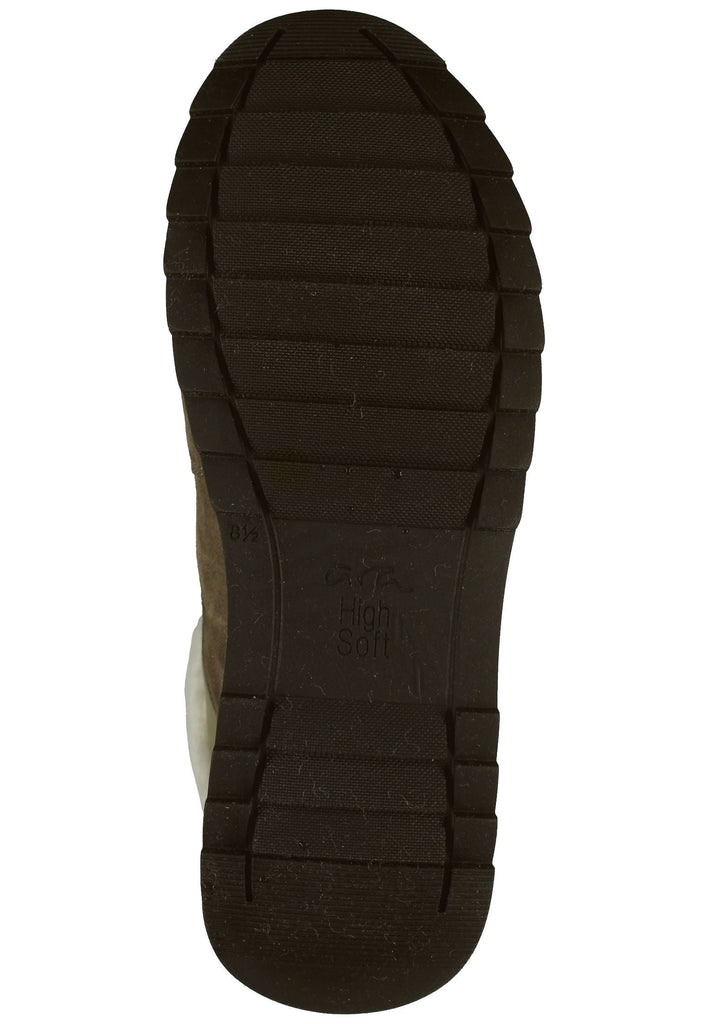 Stiefeletten ara Stiefelette Veloursleder Grün/Kombi Warmfutter