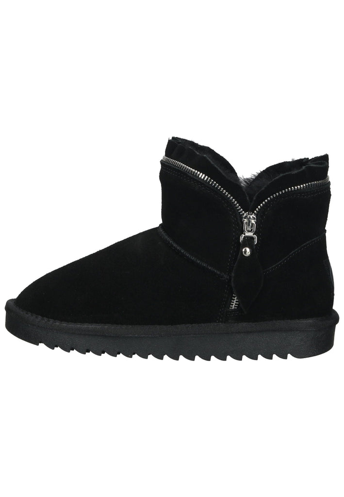 Stiefeletten ara Stiefelette Veloursleder Schwarz Warmfutter